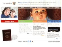 Tablet Screenshot of losangelitos.org